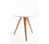 Regalos Miguel - Estilo Nórdico - Mesa Synk Force 80 cm - Blanco
