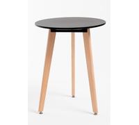 Regalos Miguel - Estilo Nórdico - Mesa Synk Redonda 60 cm - Negro