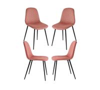 Regalos Miguel - Packs Sillas Comedor - Pack 4 Sillas Boide - Rosa