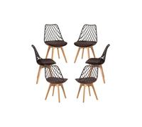 Regalos Miguel - Packs Sillas Comedor - Pack 6 Sillas Mima - Marrón