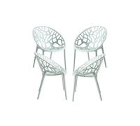 Regalos Miguel - Packs Sillas Jardín - Pack 4 Sillas Nido - Celadón