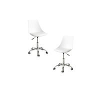 RegalosMiguel Pack 2 Sillas Blok Office - Blanco