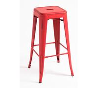 Regalos Miguel - Packs Taburetes Altos - Pack 2 Taburetes Torix Vintage - Rojo Vintage