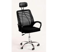 Regalos Miguel - Silla de Oficina Negra Kontor - Máxima Ergonomía - Ideal para Escritorio y Gaming