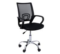 Regalos Miguel - Silla de Oficina Negra Midi Pro - Máxima Ergonomía - Ideal para Escritorio y Gaming