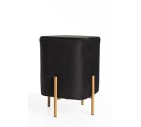 RegalosMiguel Puff Roys Terciopelo - Negro