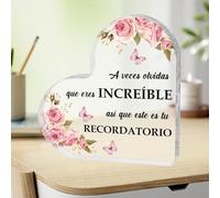 Regalos Motivador Regalo Reyes Mujer San Valentin Regalos Mujer Placa Acrilico Amor Regalo Inspiración Regalos Profesora Regalo Mama Regalo Hermana Amigas Regalos Para Mujer Regalos Navidad Originales