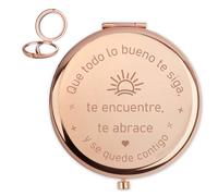 Regalos Navidad Originales,Regalo Motivacion Espejos Compactos,Regalos Cumpleaños Mujer,Regalos Motivadores Mujer,Regalos Para Amigas,Regalo De Agradecimiento Para Mujers,Regalos De Buenos Amigos