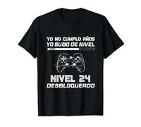 Regalos Originales para Hombre Mujer Chico Chica 24 Cumpleaños Regalo Años Divertido Decoración Gamer 1998 Camiseta Negra Talla S Manga Larga Unisex-niños