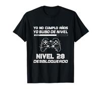 Regalos Originales para Hombre Mujer Chico Chica - 28 Años Divertido Decoración Gamer 1995 Camiseta Negra Manga Larga Pequeño Unisex Niños Jugadores de Videojuegos