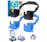 Regalos Originales para Mujer Hombre Soporte Movil: Pack de 2 Regalos Amigo Invisible Soporte Movil Mesa con Gesto Rock para Niños Niñas Adultos Ideas de Guay Gadgets Geniales Navidad Cumpleaños