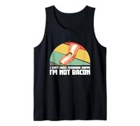 Regalos para amantes de la carne con la que no puedo hacer feliz a todo el mundo, no soy tocino Camiseta sin Mangas