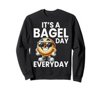 Regalos para Amantes de los Bagels para Hombres, Mujeres y niños: es un día de Bagel Todos los días Sudadera