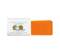 Regalos para Beauty Set Jabón Persimmon para el cuerpo, jabón nutritivo para la piel, baño suave, limpia la piel, elimina el olor corporal, fresco y agradable, adecuado para (naranja, talla única)