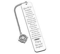 Regalos para compañeros de trabajo para mujeres, regalos de despedida para compañeros de trabajo, amigos, enfermera, jefe, profesora, empleada, brújula, marcapáginas que te perderás, regalos de