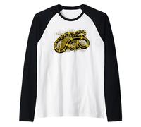 Regalos para dueños de Pantherophis Serpiente de maíz Camiseta Manga Raglan