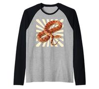 Regalos para dueños de Pantherophis Serpiente de maíz Camiseta Manga Raglan