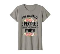 Regalos para el Día de la Madre My Favorite People Call Me Mimi Camiseta