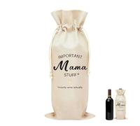 Regalos para el día de la madre para mamá, mamá, regalos de cumpleaños para mamá, regalos del día de la madre, regalos para madre, mamá, mamá, divertida bolsa de vino para mujeres, regalo de