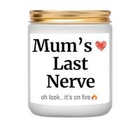 Regalos para el día de la madre para mamá, velas para el día de la madre, regalos para mamá de hija, hijo, niños, velas perfumadas, regalo de cumpleaños para mujeres, abuela, vela de último nervio de