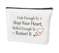 Regalos para el Día Internacional de la Enfermera, Agradecimiento, Enfermera, Paramédico, Estudiante, Maquillaje, Neceser, Bolsa de Maquillaje, Agradecimiento, Cumpleaños, Graduación, Jubilación