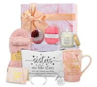 Regalos para hermanas del día de la madre, regalos para hermanas, regalo de cumpleaños, hermanas, regalo de hermana, hermano pequeño/hermana mayor, regalos para cuñadas del alma, cestas de regalo de