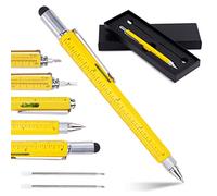 Regalos para hombres, 6 en 1 Multitool Pen Papás Regalos de Hija Hijo Esposa Gadgets Cool Gadgets para papá que no quiere nada, regalos de cumpleaños, Navidad, calcetines, para papá, marido, abuelo