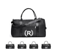 Regalos para hombres, bolsa de gimnasio para hombres, bolsa de lona para entrenamiento, deportes, viajes, con bolsillo húmedo y compartimento para zapatos, día del padre, cumpleaños o aniversario para