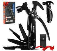 Regalos para Hombres Mujer, Mini Martillo Multiherramienta, Ideas únicas de Regalo de Cumpleaños para Papá, Accesorios al Aire Libre Herramien, Regalo del Día del Padre