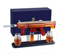 Regalos para hombres Papá, Kollea Whisky decantador set-Edición Limitada, licor decantador con bala vaso de chupito, gran regalo de cumpleaños para él-marido, regalo militar para el bar de casa