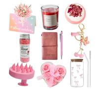 Regalos para la amistad de las mujeres, 10 cestas de regalo únicas de spa para mujeres, mamá, esposa, hermana, novia, mejores amigas, juegos de regalo para ella, día de la madre, día de San Valentín
