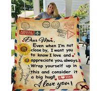 Regalos para mam Regalos de cumpleaos para mam de su hija Hijo a mi madre Madre Navidad Accin de Gracias de Accin de Gracias mam Manta de vell