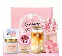 Regalos para Mamá dia de la Madre,Regalo de Cumpleaños para Mujeres y Regalos de Cuidado Personal para sus Mejores Amigas Esposa Niñas Hermana Novia Colegas Profesores Cestas de Baño de Relajación
