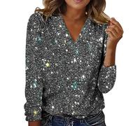 Regalos para Mujer: Blusa Negra Cuello Halter, Vestido Casual, Camiseta Manga Larga Roja, Top Sin Mangas, Blusa De Fiesta con Brillo, Jersey Fino Rebajas