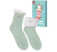Regalos para Mujer Calcetines Mujer Invierno: Ideas Regalos Navidad Mujer Calcetines Termicos Mujer Calcetin Termico Mujer, Calcetines Gordos Casa Mujer Amigo Invisible Regalos Originales para Mujer