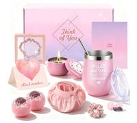 Regalos para Mujer:Set de 10 Piezas para Baño y Relajación con Cristales de Sanación,Perfectos para Cumpleaños,Día de la Madre,Navidad,San Valentín,para Amigas,Hermanas,Esposas y Mejores Amigas