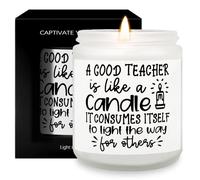 Regalos Para Mujer Velas Aromáticas Profesora Hombre Regalo Cumpleaños Fin Fe Curso Profesores Amiga Maestra Madre Abuela Hermana Vela Decorativas Personalizados Cera De Soja Lavanda Scented Candles