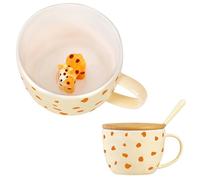 Regalos para mujeres jirafa taza 3d regalos de Navidad regalo de cumpleaños para mujeres taza de café divertido otoño tazas jirafas regalos de Navidad para novia niña hermana esposa mamá