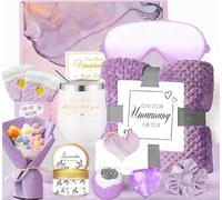 Regalos para mujeres, regalo de cumpleaños para mujeres, relajante cesta de regalo de spa paquete de cuidado, set de regalo para mejores amigas, hermanas, madres, esposas, novias, coworker, bestia