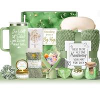 Regalos para mujeres, regalo de cumpleaños para mujeres, relajante cesta de regalo de spa paquete de cuidado, set de regalo para mejores amigas, hermanas, madres, esposas, amigas, coworker, bestie