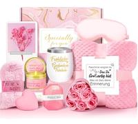 Regalos para mujeres, regalo de cumpleaños para mujeres, relajante cesta de regalo de spa paquete de cuidado, set de regalo para mejores amigas, hermanas, madres, esposas, novias, coworker, bestia