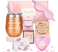 Regalos Para Mujeres, Set Regalo Mujer Femeninos De 8 Piezas, Con Taza Térmica 12oz Y Vela Aromática, Ideal Para Ella, Novia, Mamá, Cumpleaños, Día De La Madre, San Valentín