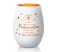 Regalos para Novia, portavelas de Cristal Personalizados para Mujeres, Regalos para Mejor Amiga, portavelas con Grabado para cumpleaños, Agradecimiento, Regalos de Amistad, Navidad