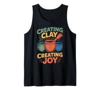 Regalos para Personas Que Hacen Alfarería Creating Joy Camiseta sin Mangas