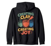 Regalos para Personas Que Hacen Alfarería Creating Joy Sudadera con Capucha