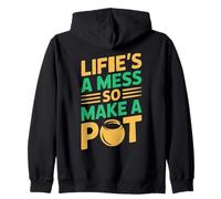 Regalos para Personas Que Hacen Alfarería Mess Make A Pot Sudadera con Capucha