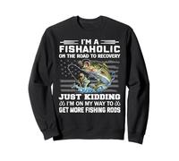 Regalos para Pescadores I'm A Fishaholic On The Road To Recovery Sudadera