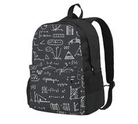 Regalos para profesores de matemáticas,Mochila con bolsillos, mochila informal para el día a día, resistente al agua, ideal para la escuela, viajes