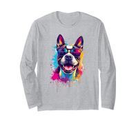 Regalos para propietarios de Staffordshire Bull Terrier, Hombres, Mujeres y niños Manga Larga