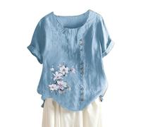 Regalos para un Madre Cuellos Falsos Mujer Camisetas De Mujer Verano Camiseta Manga Larga Mujer Talla Grande Camisetas Transparentes Blusa Manga Larga Mujer Moda maternidade Rebajas